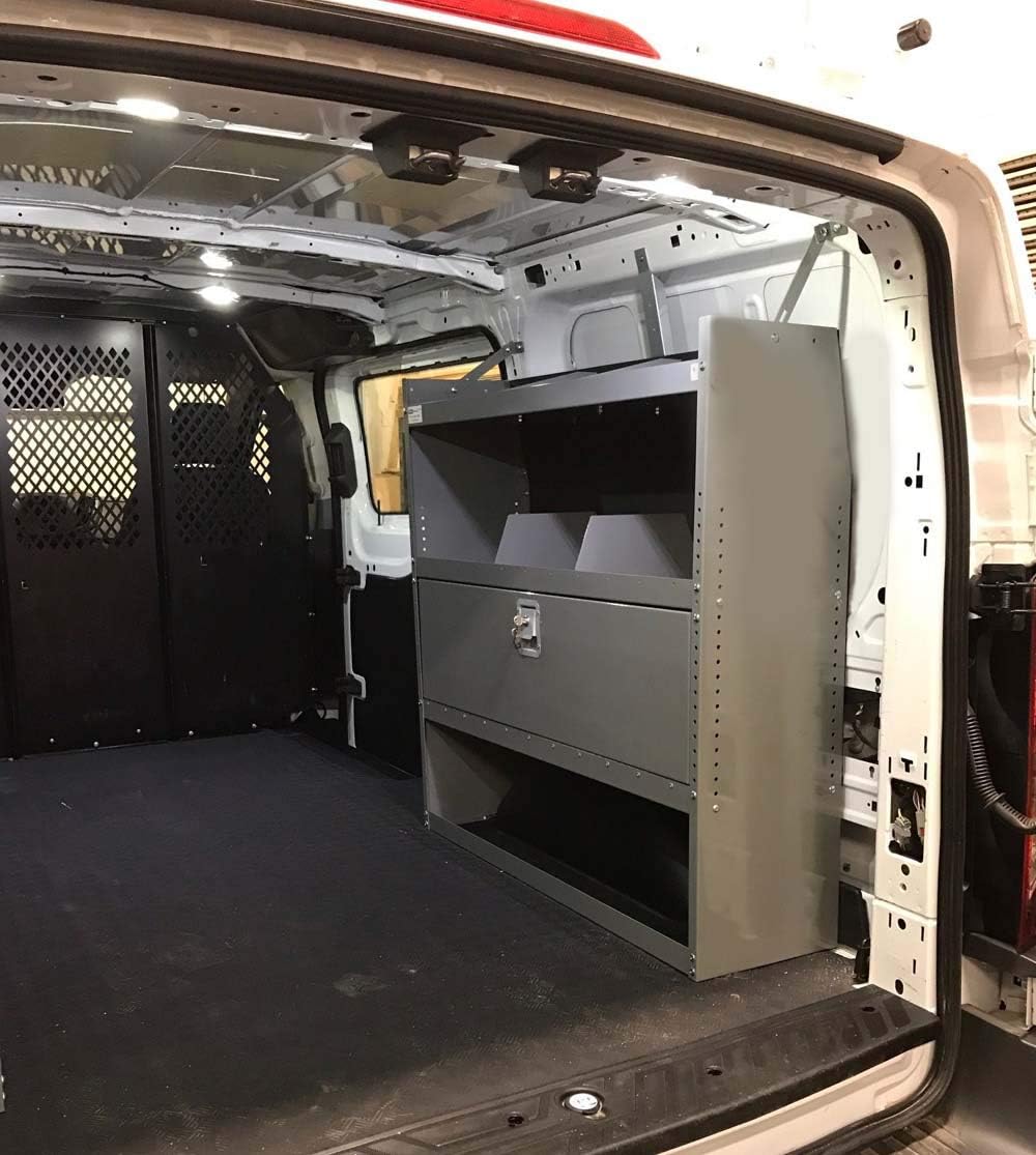 Van Shelving Storage Unit with Door Kit C378511