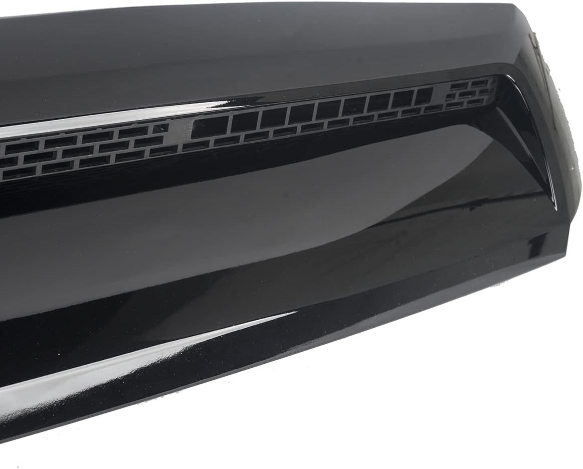 Gloss Black Front Upper Hood Scoop Molding I828171