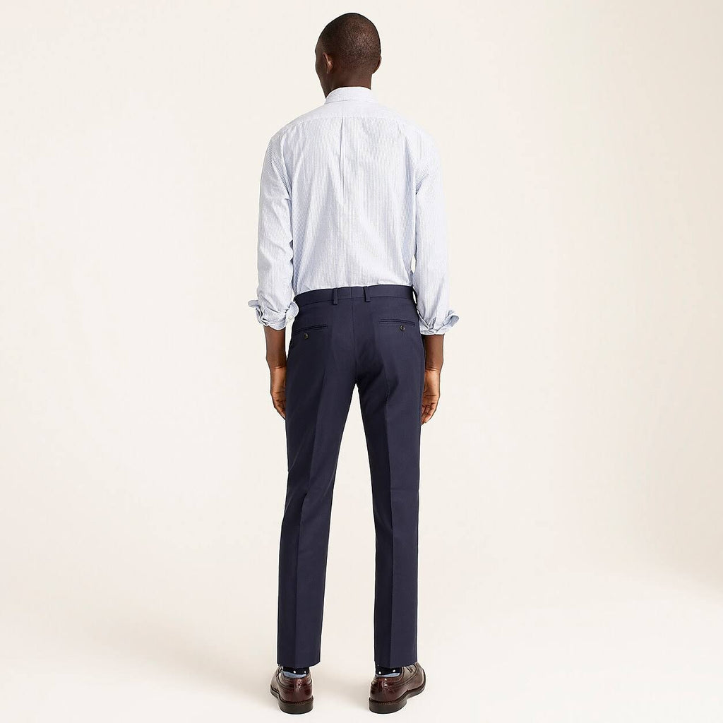 Slim-Fit Unstructured Suit Pant in English Wool-Cotton Twill Y3473
