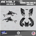 Graphics Kit for Honda TRX300EX F6616