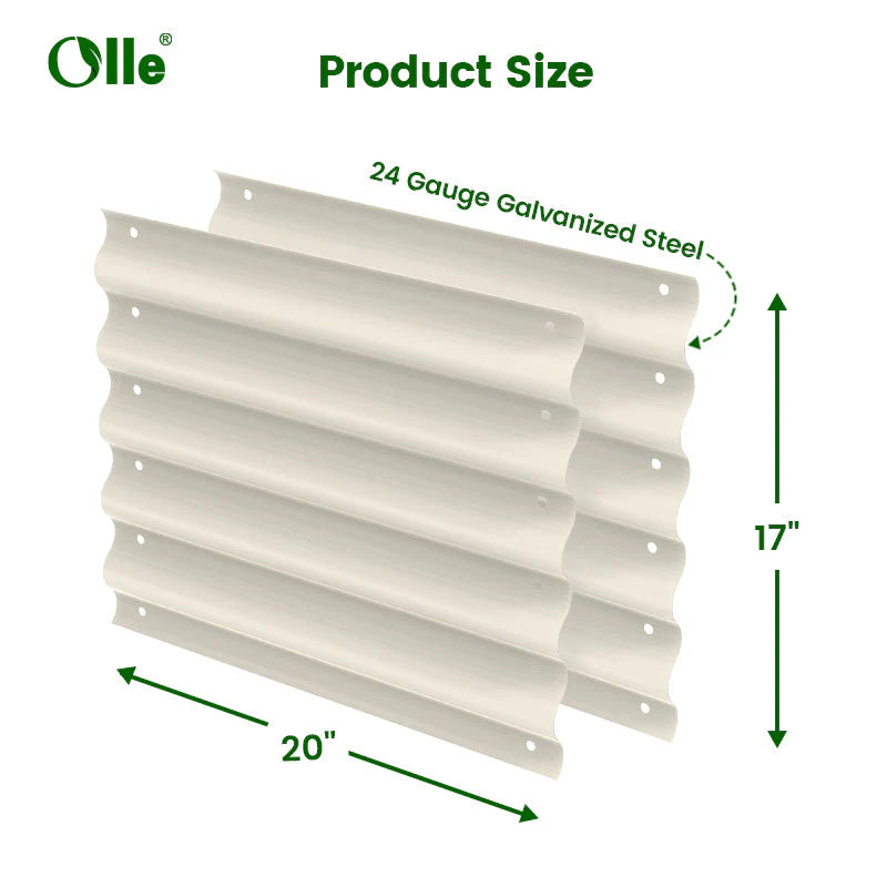 17 Tall 12-in-1 20 Raised Bed Extension Kit K787765