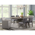 7PC Grey Dining Set D480445