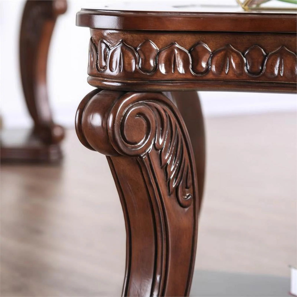 Dark Oak Wood Sofa Table T224790