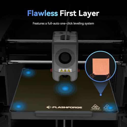 3D Printer with Auto Leveling, 600mm/s High-Speed, 280℃ Quick-Detach Nozzle, CoreXY Structure T43534