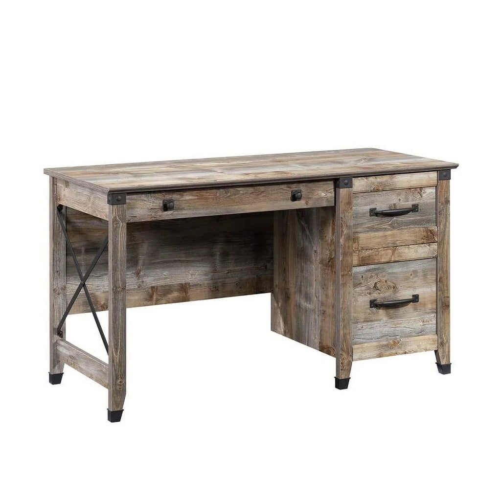 Single Pedestal Desk with Drawers O521094