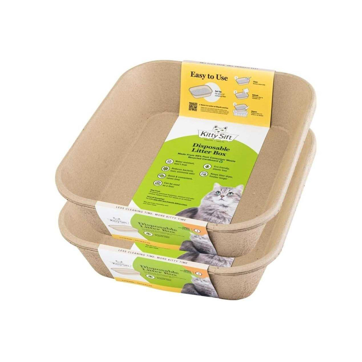 Eco-Friendly Disposable Litter Box R58576