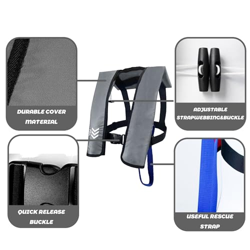 Automatic Inflatable Life Jacket Life Vest for Adults V300
