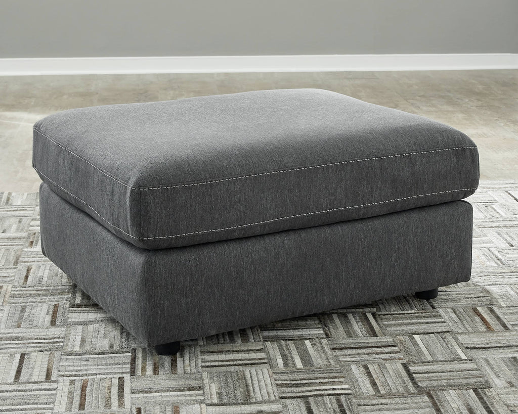 Charcoal Oversized Accent Ottoman Y56380