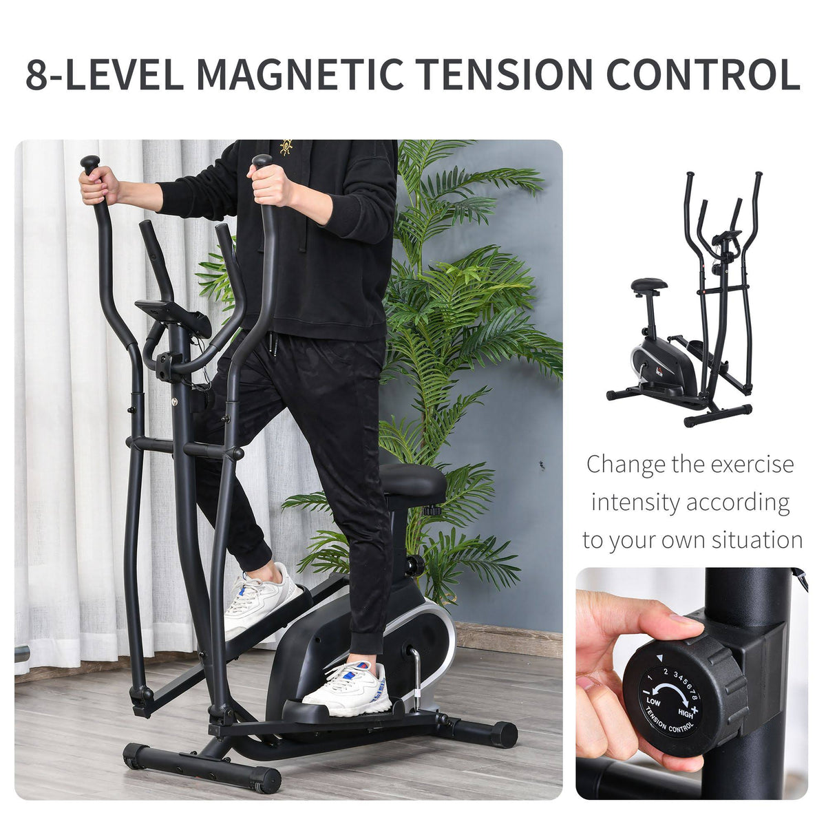 Magnetic Elliptical Cross Trainer S68310