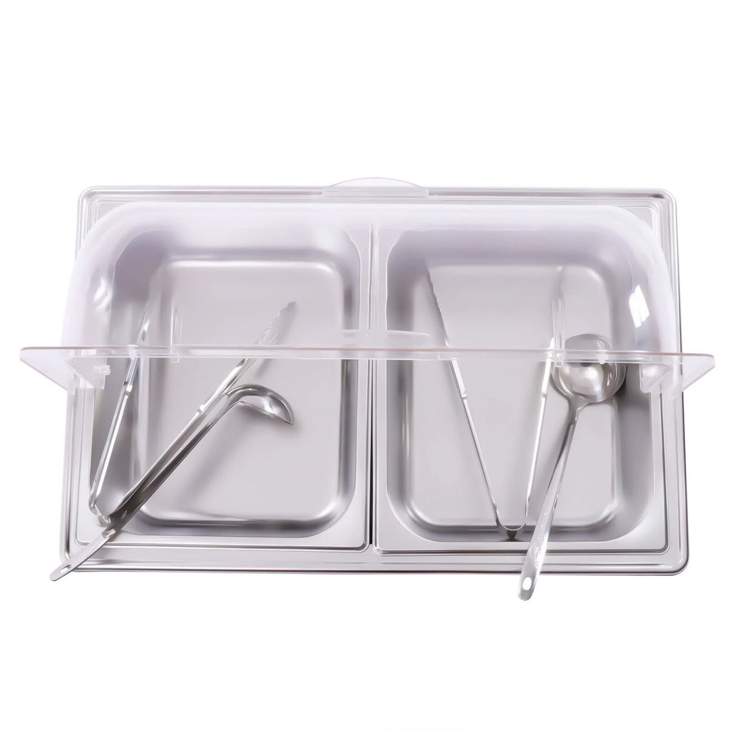 Electric Food Warmer Hot Plate Chafing Dish Buffet Set B775714