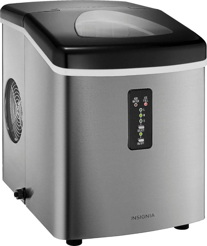 Portable Ice Maker, Stainless Steel U435053