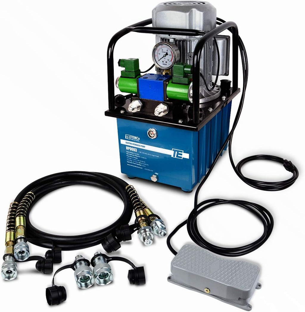 Air Hydraulic Pump Power Pack Unit 10,000 psi 103 Cubic in Capacity C6947