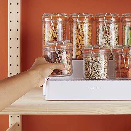 White 3 Shelf Can Organizer E62607