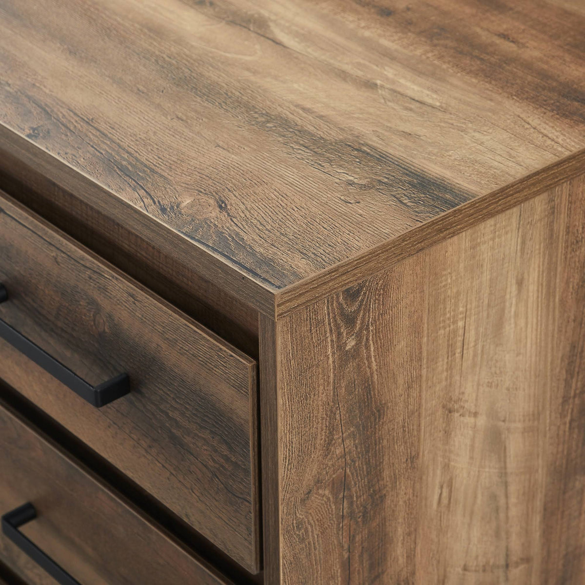 52-Inch 3-Drawer Dark Walnut Desk W578346