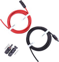 50 Feet 10AWG Solar Extension Cable with Female and Male Connector Q480
