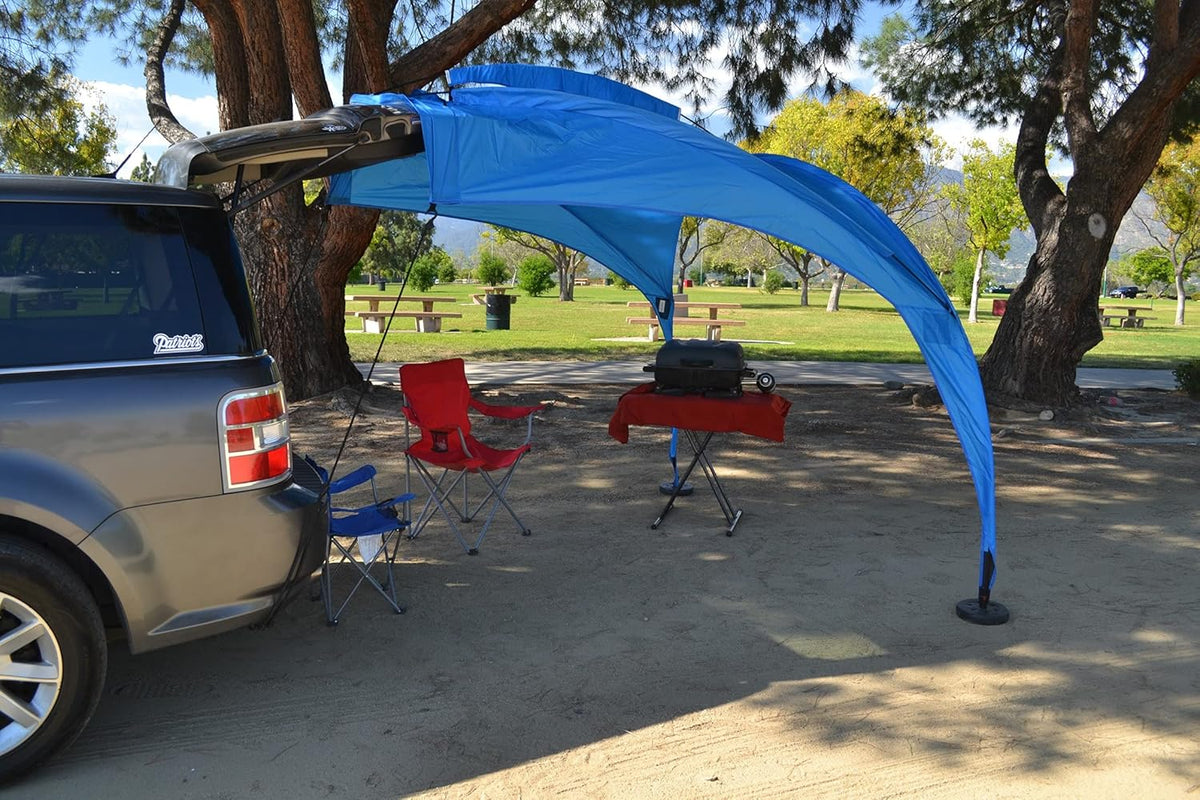 Blue Portable Sunshade Canopy Tent T4627