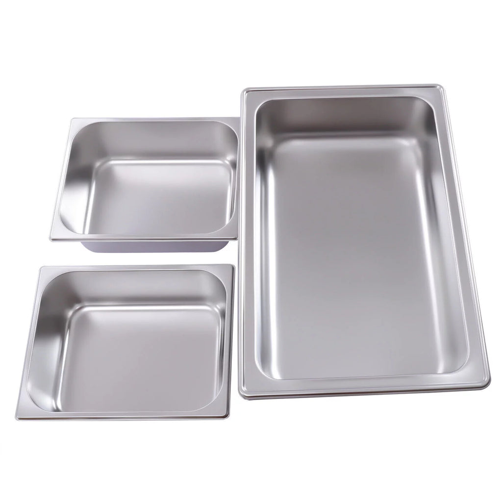 Electric Food Warmer Hot Plate Chafing Dish Buffet Set B775714