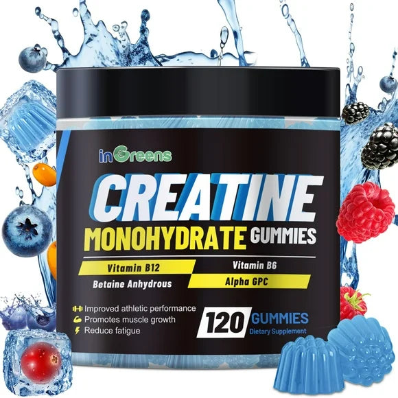 Creatine Monohydrate Gummies 6g, 120 Count Z4376