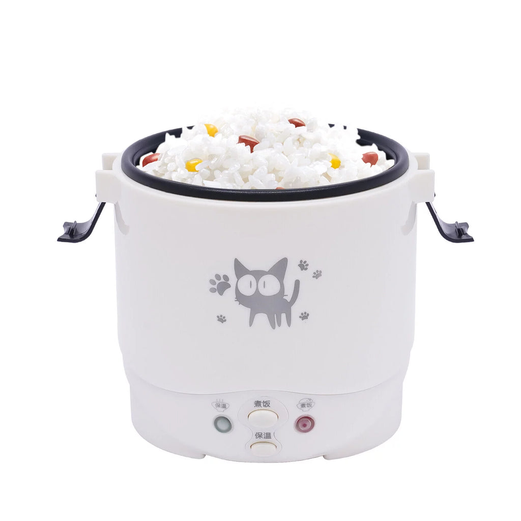 White 12V Mini Rice Cooker G85798