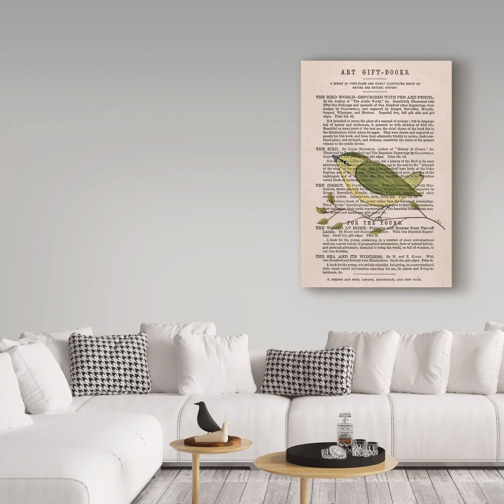 Willow Warbler Canvas Art T4681