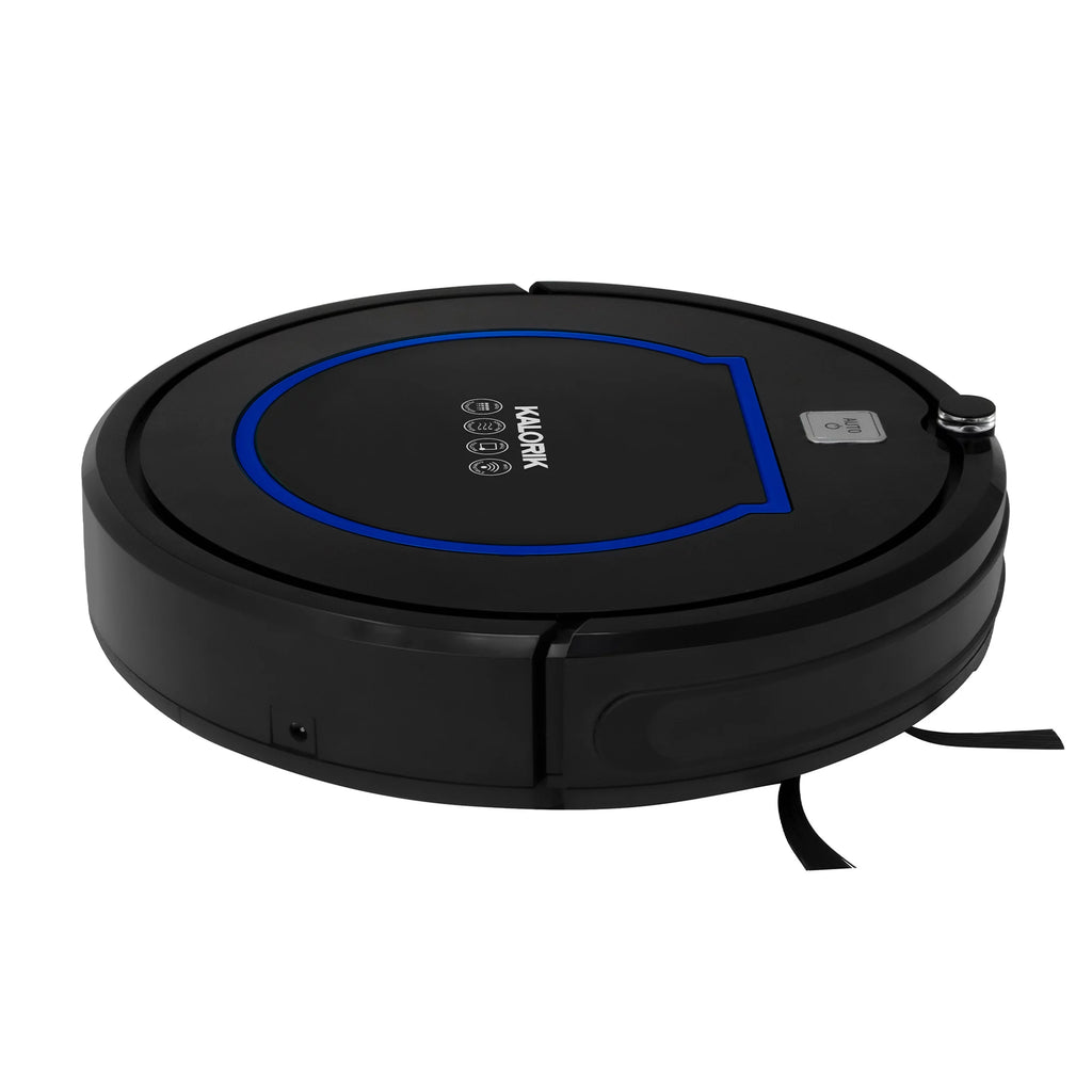 Black and Blue Robot Vacuum M2037