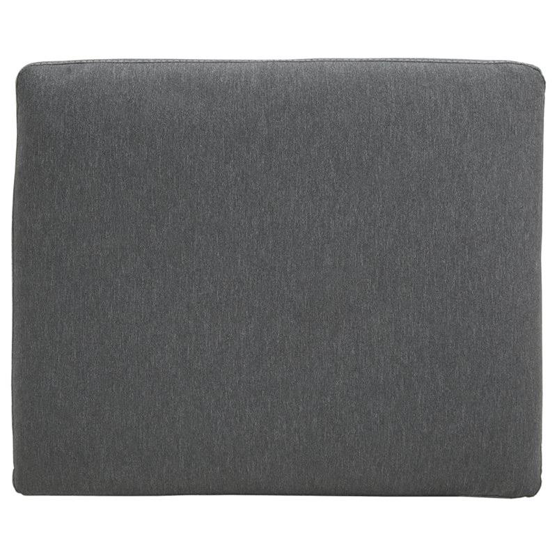 Charcoal Oversized Accent Ottoman Y56380