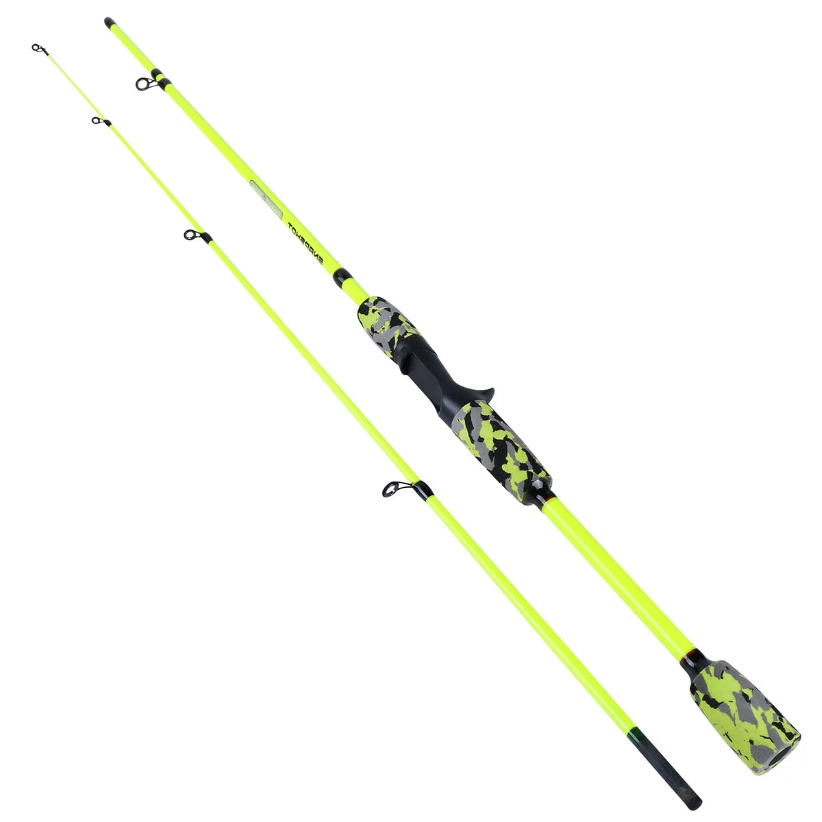 6ft Carbon Fiber 2 Pieces Fishing Pole D619144