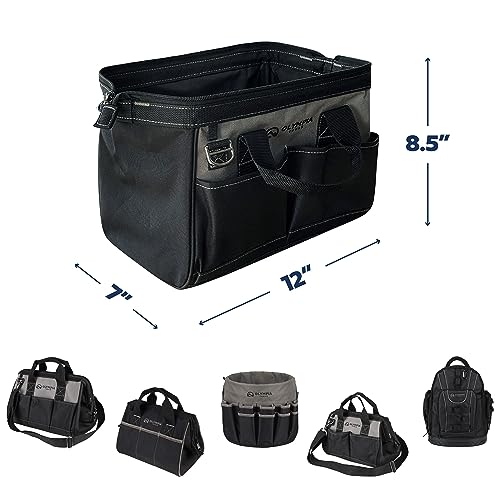 16 Inch Wide Mouth Tool Bag with 21 Pockets P849383