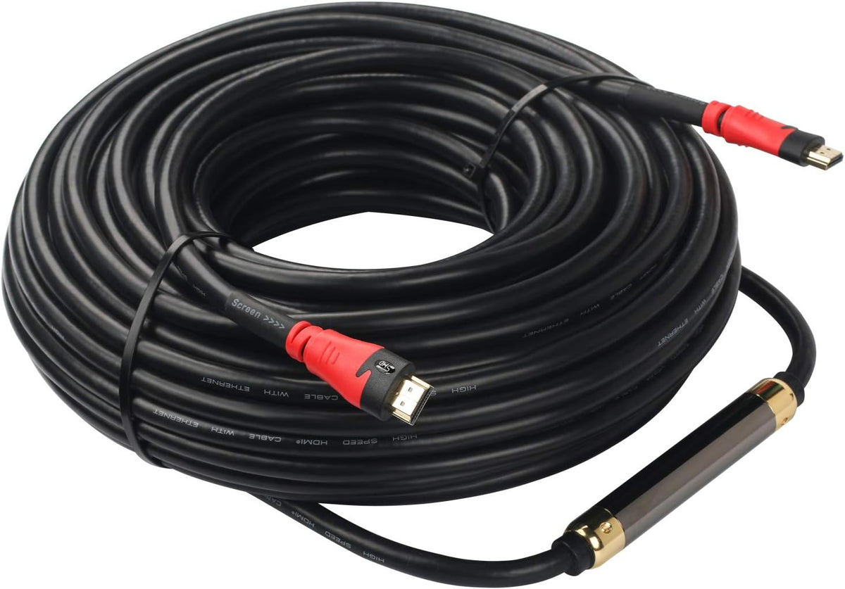 100 Feet HDMI Cable 2.0V 4K 3D 1080P CL3 Rated L733