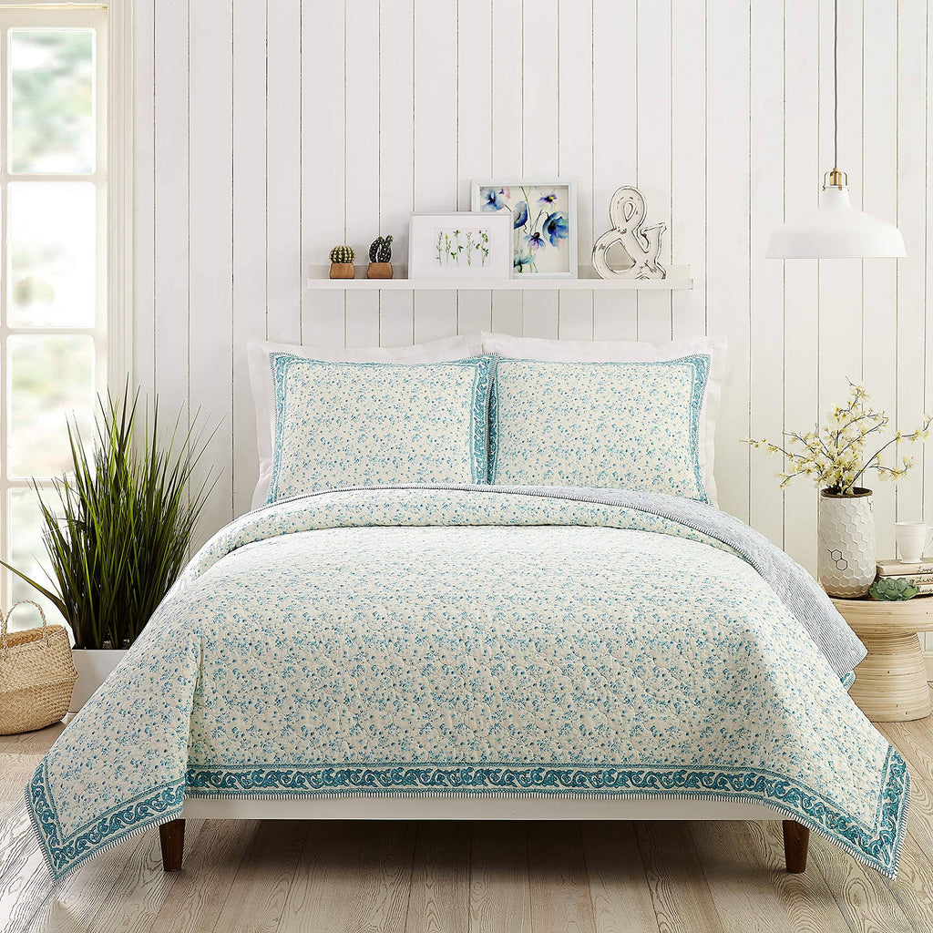 Blue Full/Queen Quilt G9922
