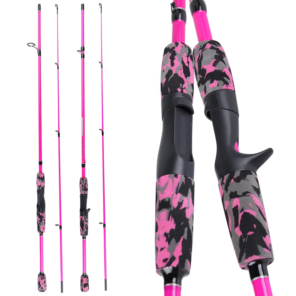 6ft Carbon Fiber 2 Pieces Fishing Pole D619144