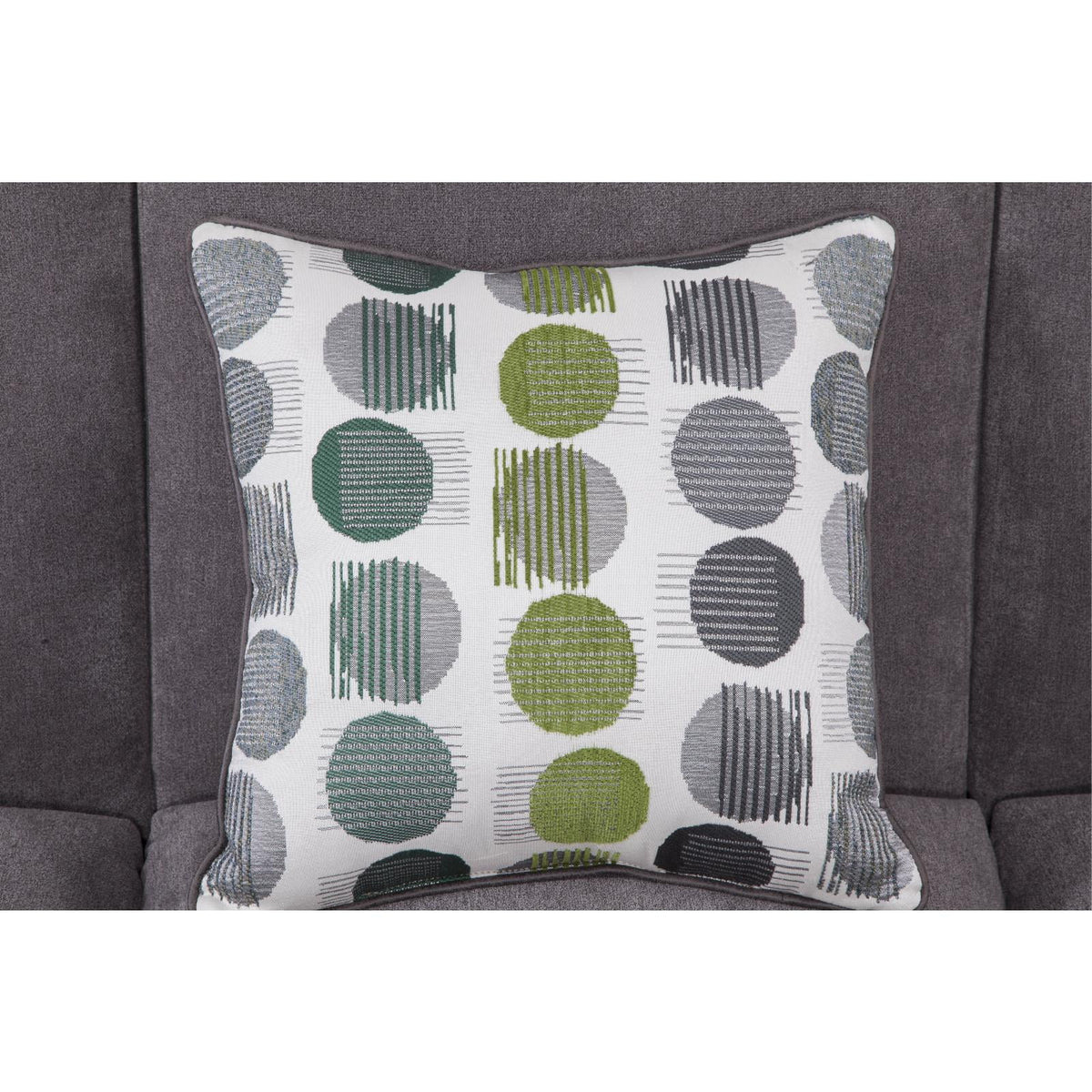 Dark Gray Modern Sofa with Chaise N756594