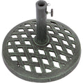 17.7-Inch Diameter Cast Iron Umbrella Base H16601