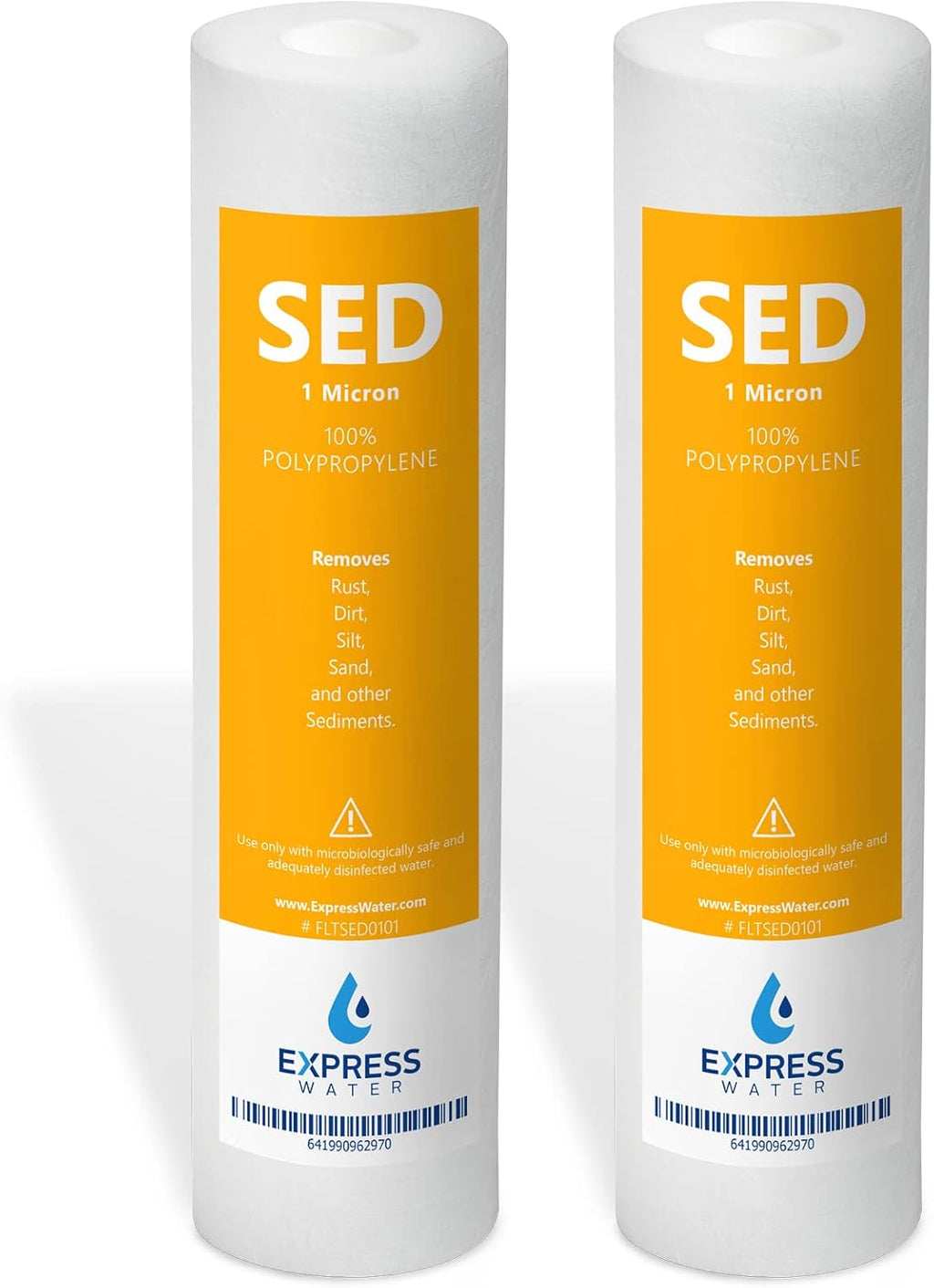 50 Pack 1 Micron 10 inch Sediment Water Filter Replacement J27847
