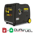 4500-Watt Portable Dual Fuel Inverter Generator D23483