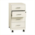 4 Drawer Steel File Cabinet in Pearl White S2205
