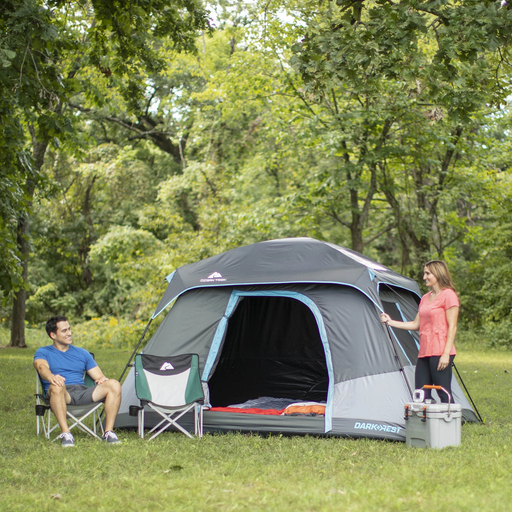 10' x 9' 6-Person Dark Rest Cabin Tent D936