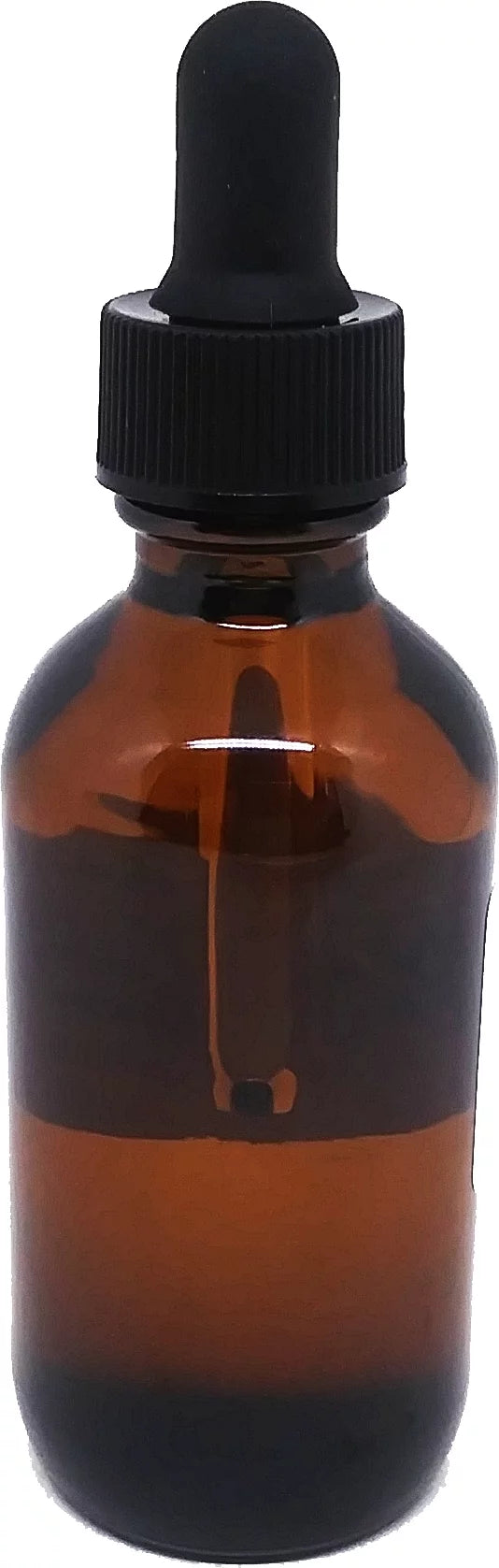 2 oz Brown Amber Glass Cologne Body Oil O31503