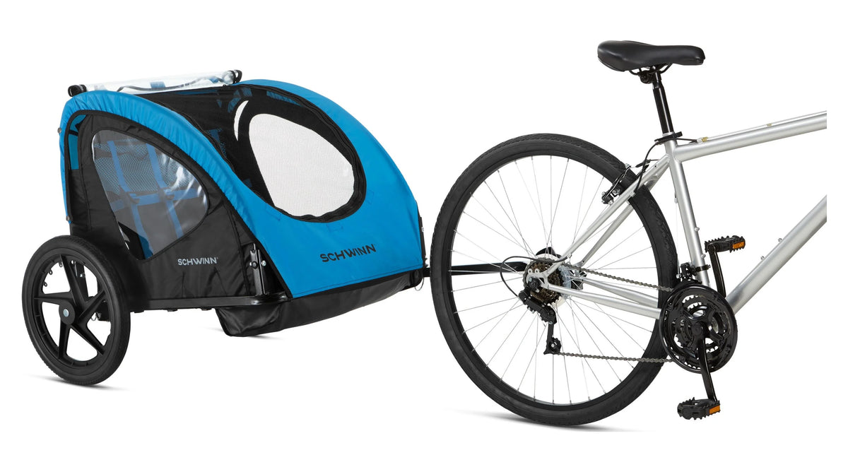 Foldable Bike Trailer for 2 Passengers L898960