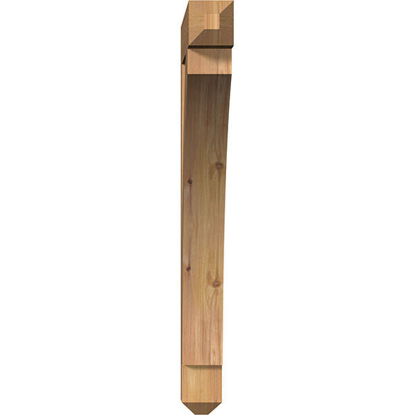 Thorton Craftsman Smooth Bracket, Western Red Cedar Y1045
