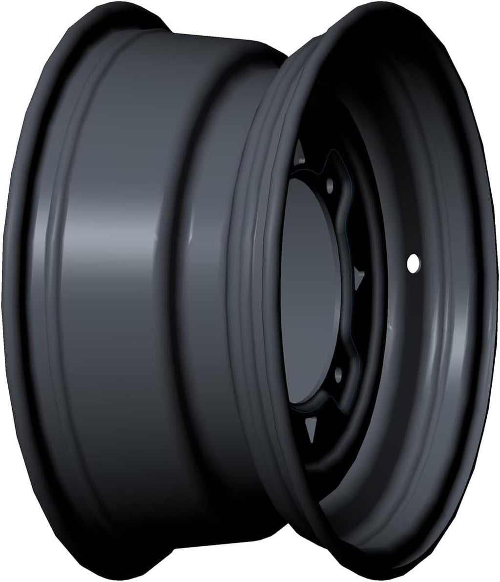 12 x 6 Matte Black Front Rim Y90569