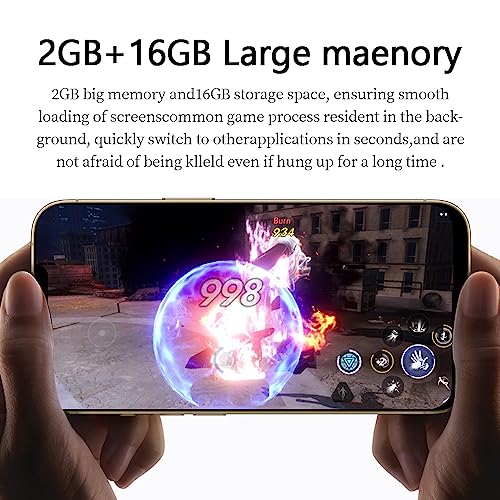6.7 Inch Unlocked Android Phone 2GB RAM+16GB ROM Dual Sim U998
