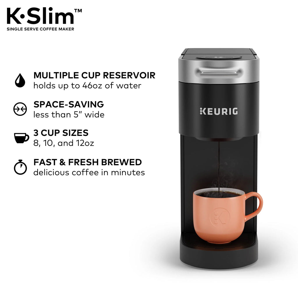 Black Single-Serve K-Cup Pod Coffee Maker M14444