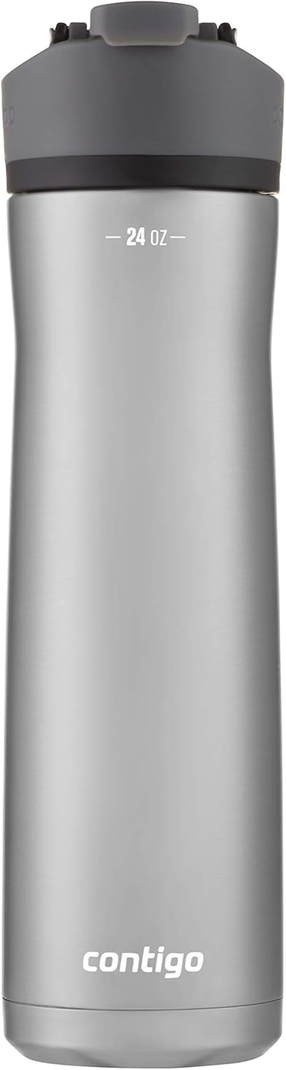 24 oz Stainless Steel Water Bottle with AUTOSEAL Lid S497241