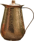 68 OZ Pure Copper Pitcher Jug with Lid N110716
