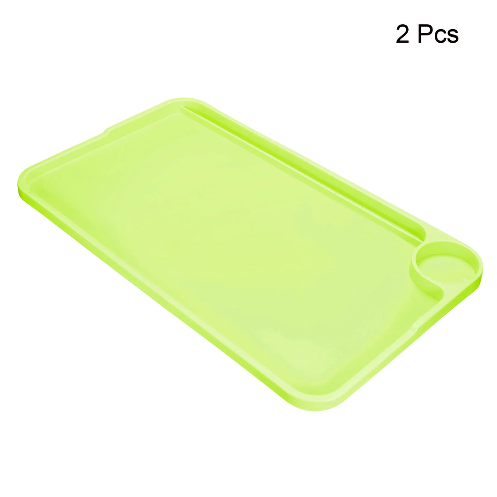 Green 2 Pack Folding Breakfast Tray Table V42899