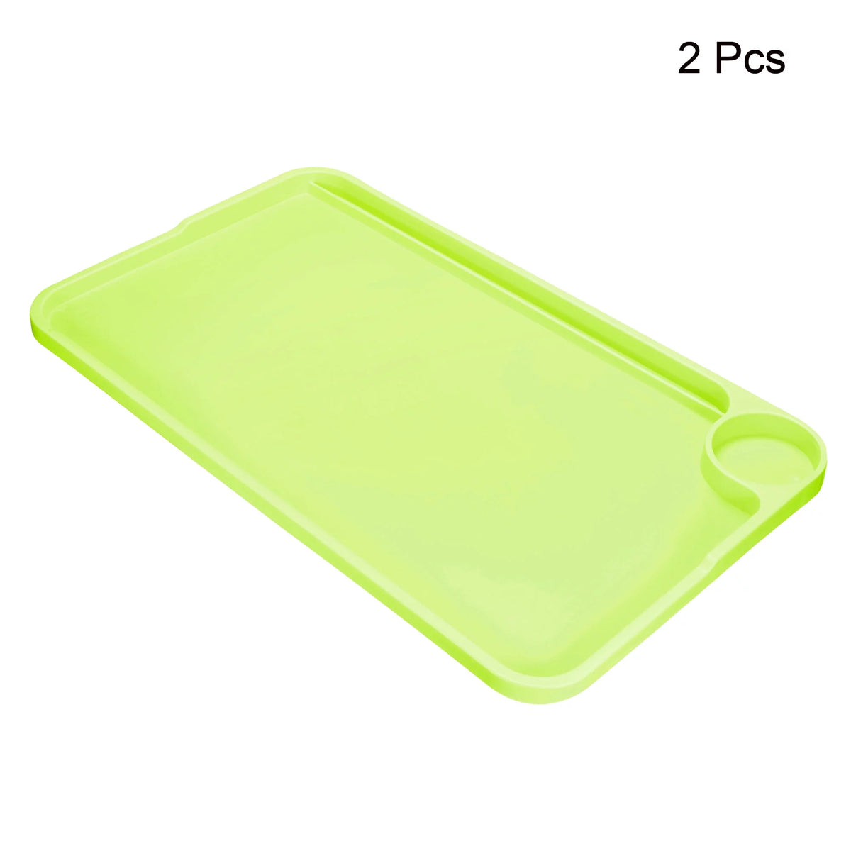 Green 2 Pack Folding Breakfast Tray Table V42899