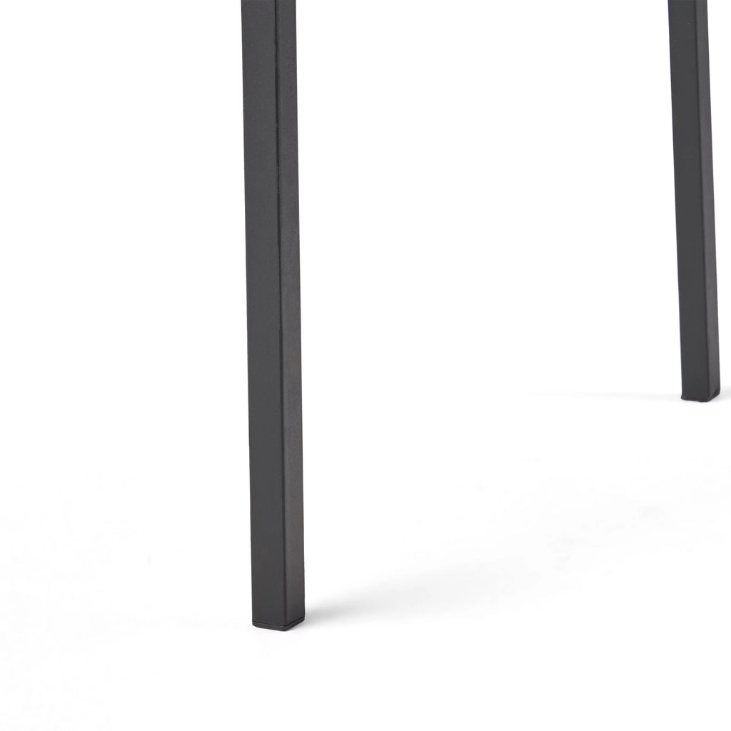 4 Seater Acacia Wood Circular Dining Set B411653