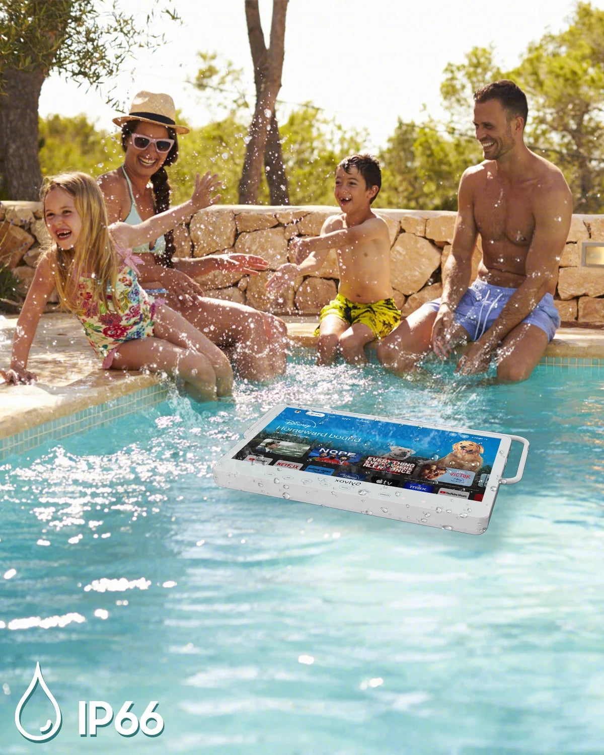 15.6'' IP66 Waterproof 1080P Portable Smart TV Z93286
