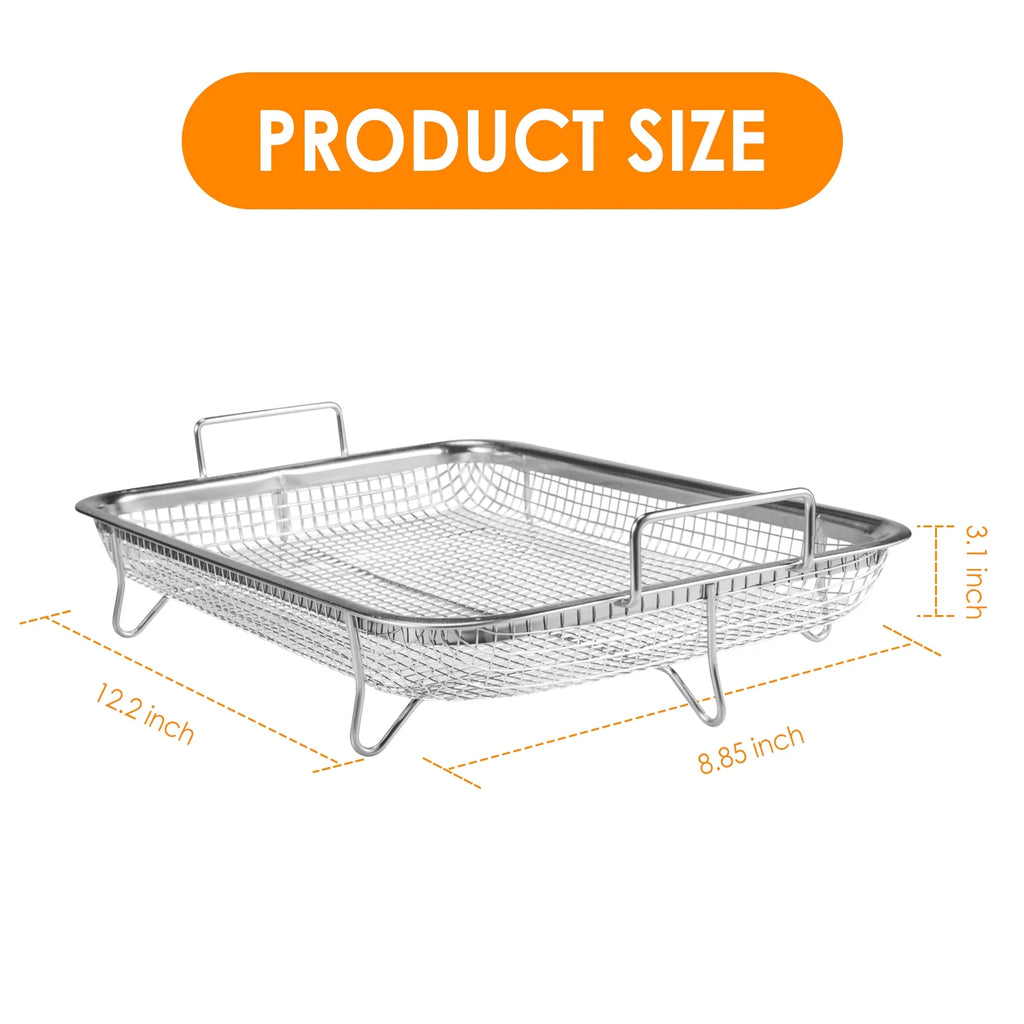 Air Fryer Basket Set with Cooling Racks B3745
